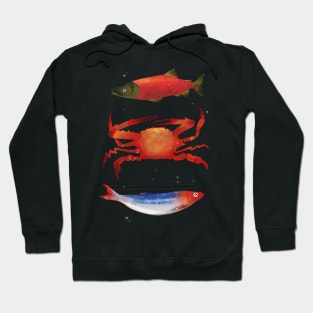 West Coast Fish Hoodie